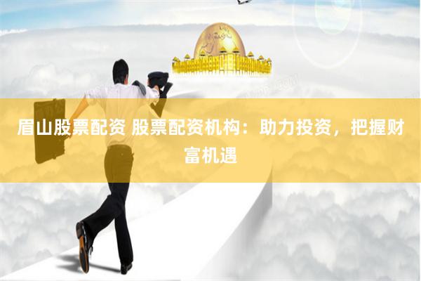 眉山股票配资 股票配资机构：助力投资，把握财富机遇